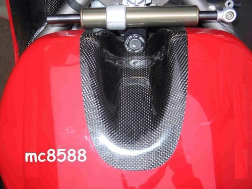 thumbnail image 2 of Carbon Fiber Racing Tank Pad For Ducati 748 916 996 998 – 100% Carbon, Gloss 3K Twill 2 of 5
